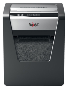 Niszczarka Rexel Momentum X415, konfetti, P-4, 15 kart., 23l, czarna