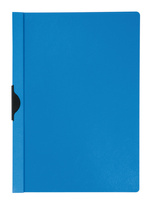 Skoroszyt Q-CONNECT z metalowym klipsem, PP, A4, 200/350mikr., niebieski