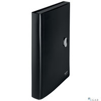 Teczka z przegródkami Recycle A4 PP, czarna Leitz, 46240095