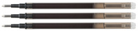 Wkład do długopisu wymazywalnego Q-CONNECT, 1,0mm, 3szt., zawieszka, czarny