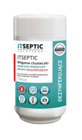 Chusteczki czyszcząco-dezynfekujące ITSEPTIC, mała tuba, 100szt.