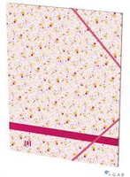 Teczka z gumką OXFORD FLORAL A4 400113678