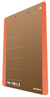 Clipboard DONAU Life, karton, A4, z klipsem, pomarańczowy