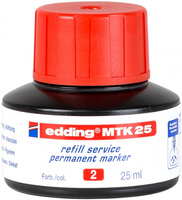 Tusz do uzupełniania markerów permanentnych e-MTK 25 EDDING, czerwony