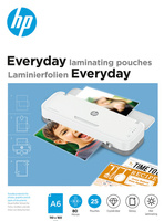 Folie laminacyjne HP EVERYDAY, A6, 80 mic, 25 szt., przezroczyste/połysk