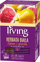 Herbata IRVING, biała, figa z gruszką, 20 kopert