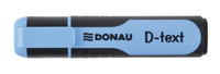 Zakreślacz DONAU D-Text, 1-5mm (linia), eurozawieszka, niebieski