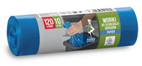 Worki do segregacji odpadów ANNA ZARADNA, papier, 120 l, 10szt., niebieskie, niebieski
