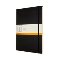 Notes MOLESKINE Classic A4 (21x29,7 cm) w linie, twarda oprawa, 192 strony, czarny