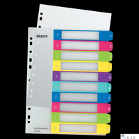 Przekładki plastikowe LETIZ WOW 1-10 12430000 do zadruku