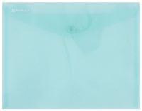 Teczka kopertowa DONAU zatrzask, PP, C5, 180mikr., zielona