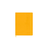 Notes MOLESKINE Classic XL (19x25 cm), linie, twarda, orange yellow, 192 strony, pomarańczowy