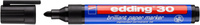 Marker do papieru e-30 EDDING, 1,5-3mm, czarny